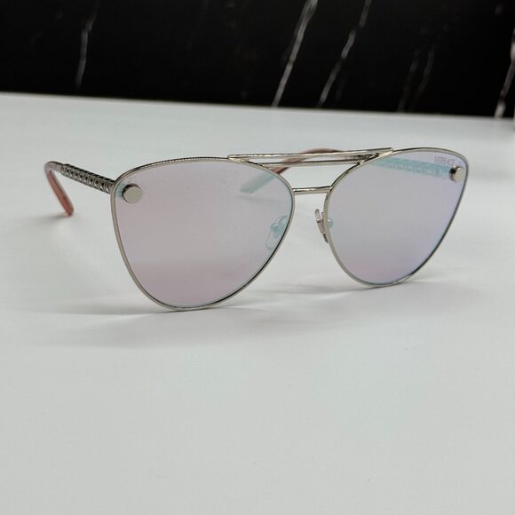 NEW VERSACE VE2267 1000/7V WOMEN SUNGLASSES SILVER/PINK VE2267 10007V EYEWEAR main image 3
